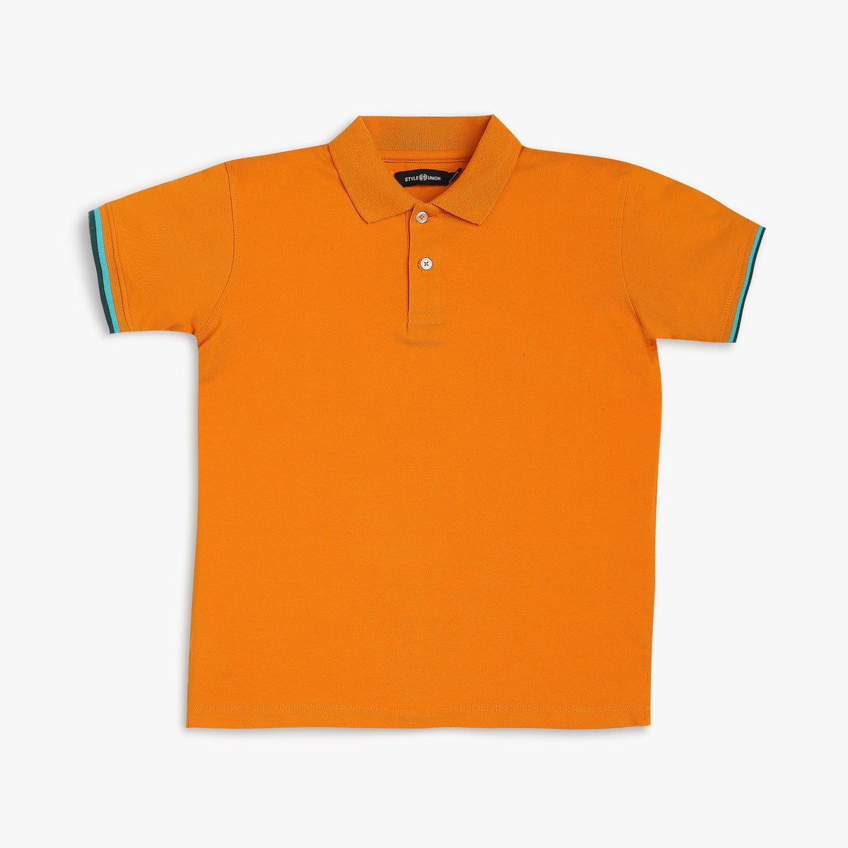 Boy's Regular Fit Solid Polo T-Shirt