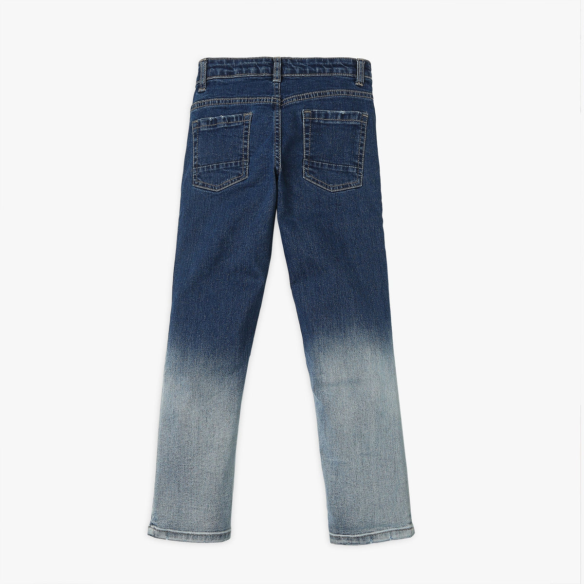 Boy's Regular Fit Ombre Mid Rise Jeans