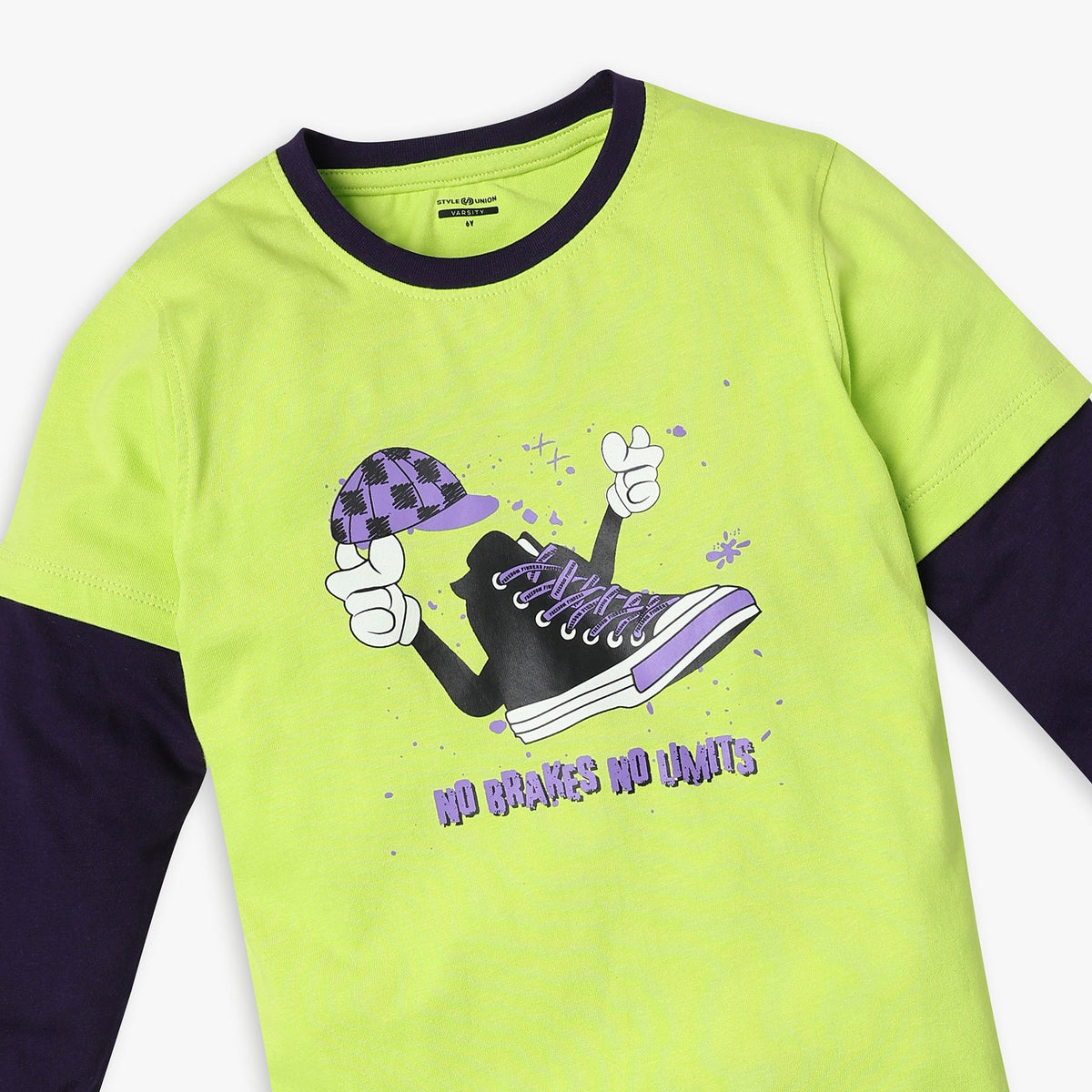 Boy's Regular Fit Printed T-Shirt