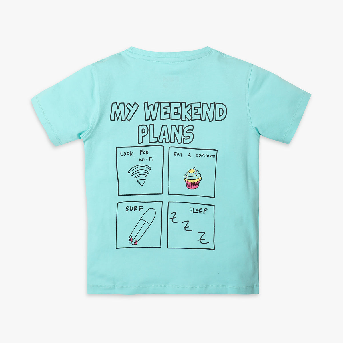 Boy's Regular Fit Printed T-Shirt