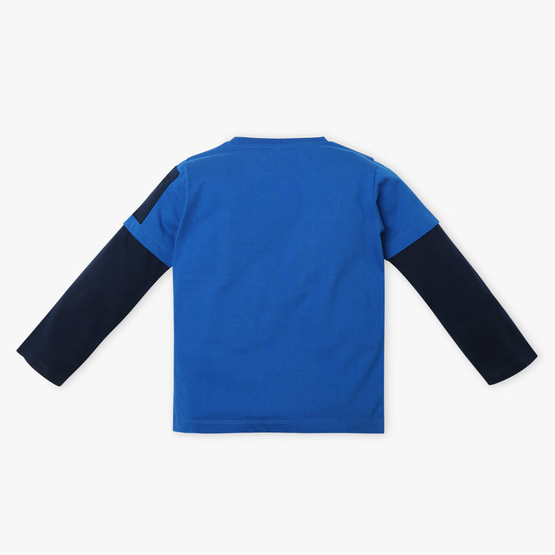 Boy's Regular Fit Solid T-Shirt