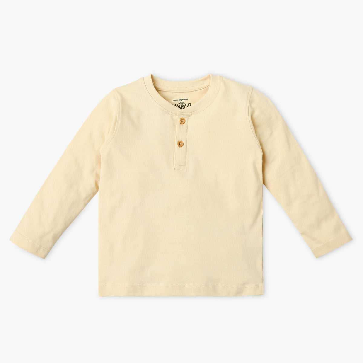 Boy's Regular Fit Solid T-Shirt