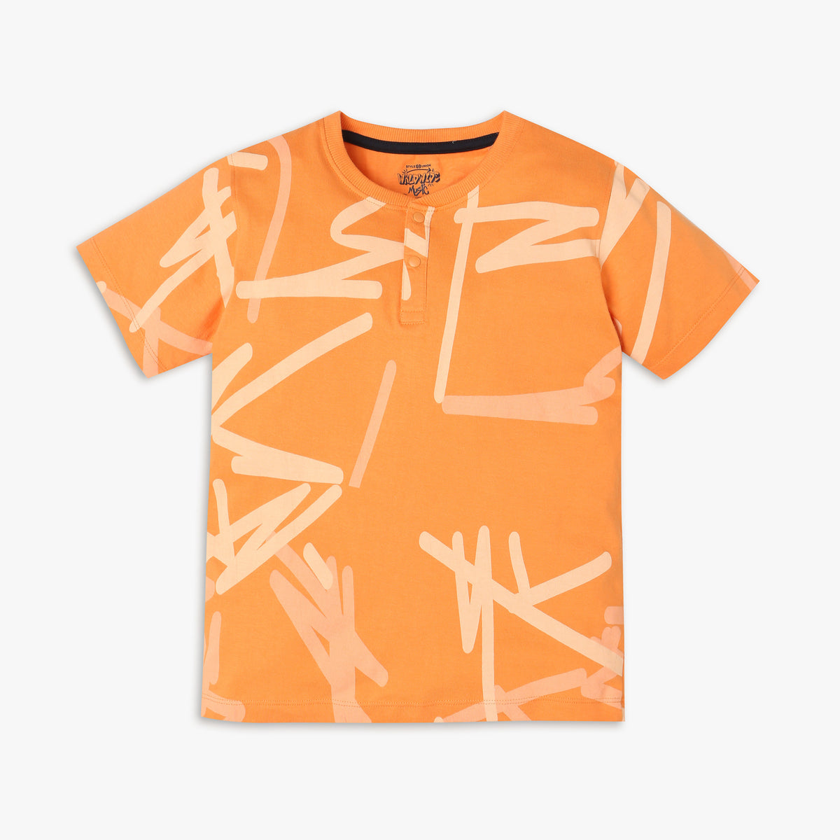 Boys Regular Fit Printed T-Shirt