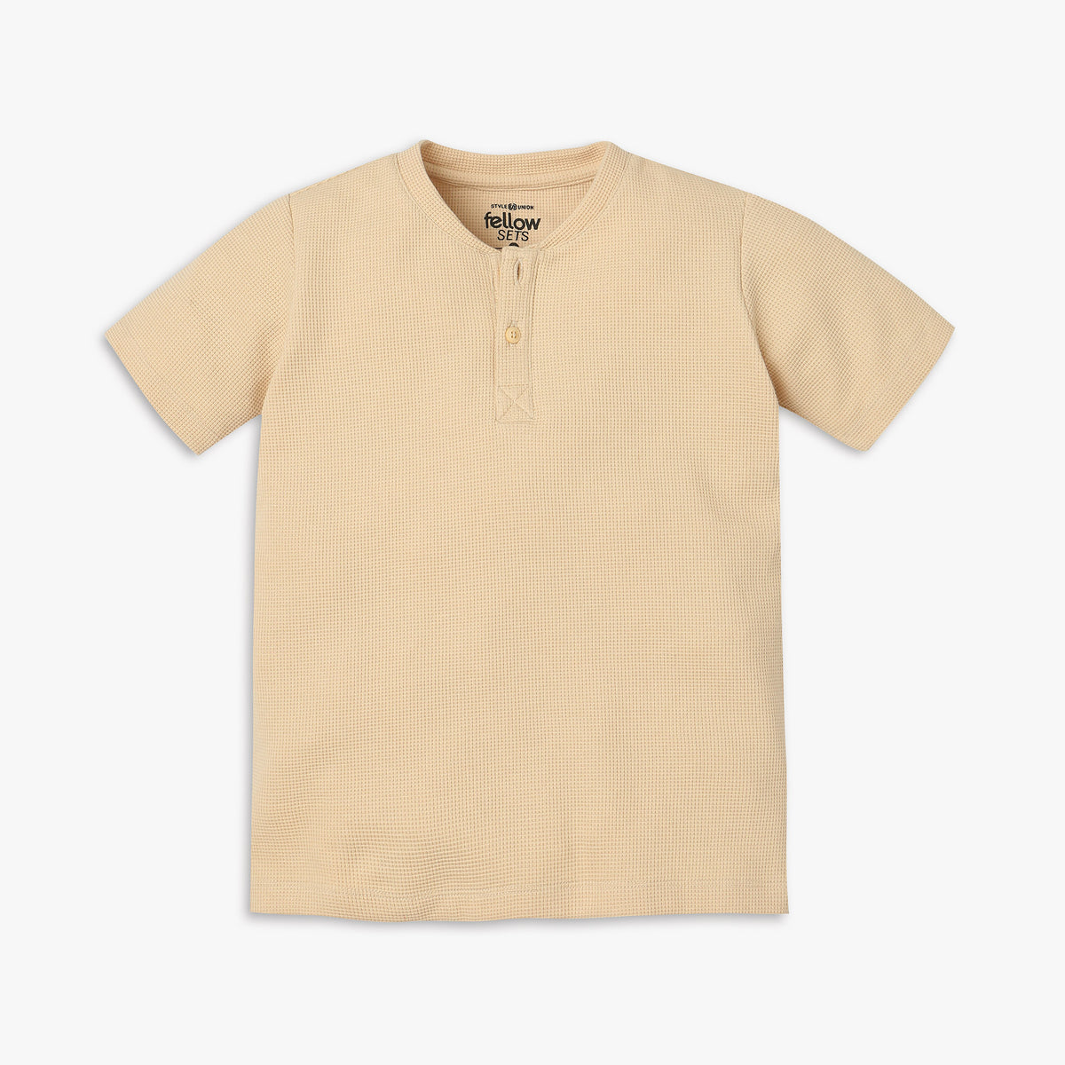 Boys Regular Fit Solid T-Shirt