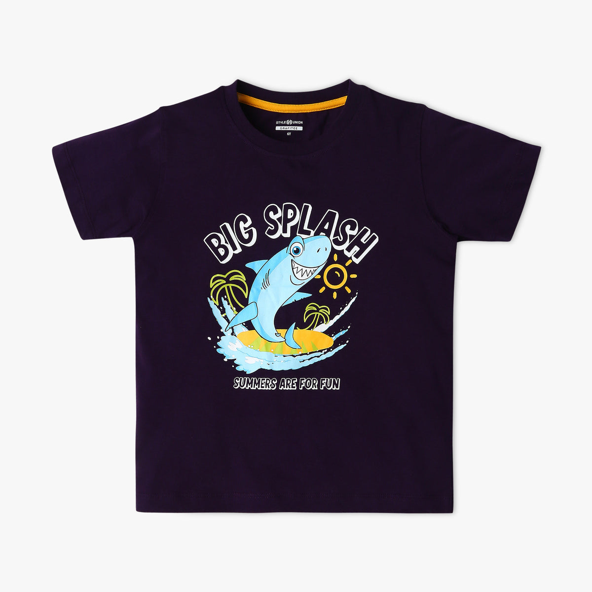 Boy's Regular Fit Graphic T-Shirt