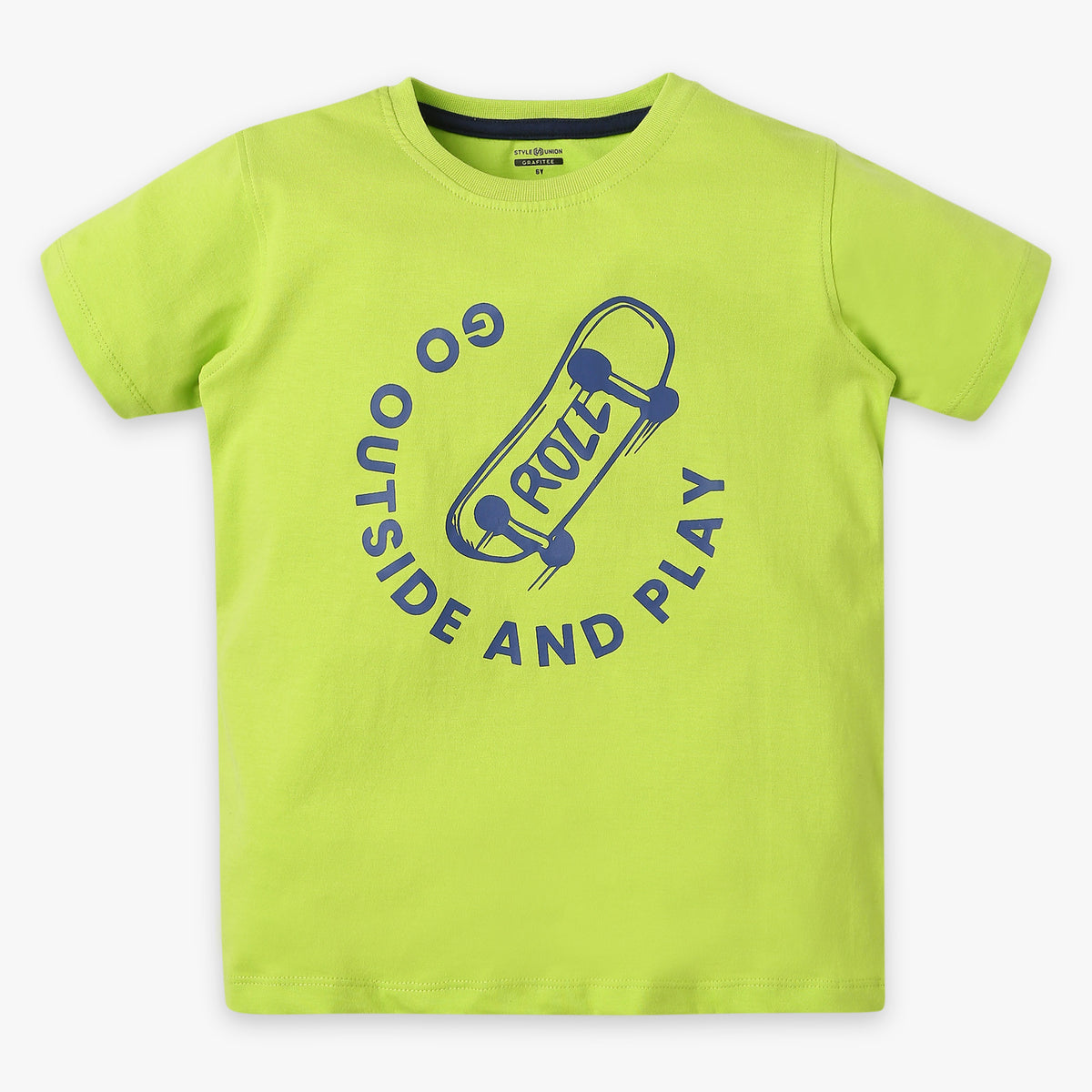 Boys Regular Fit Graphic T-Shirt