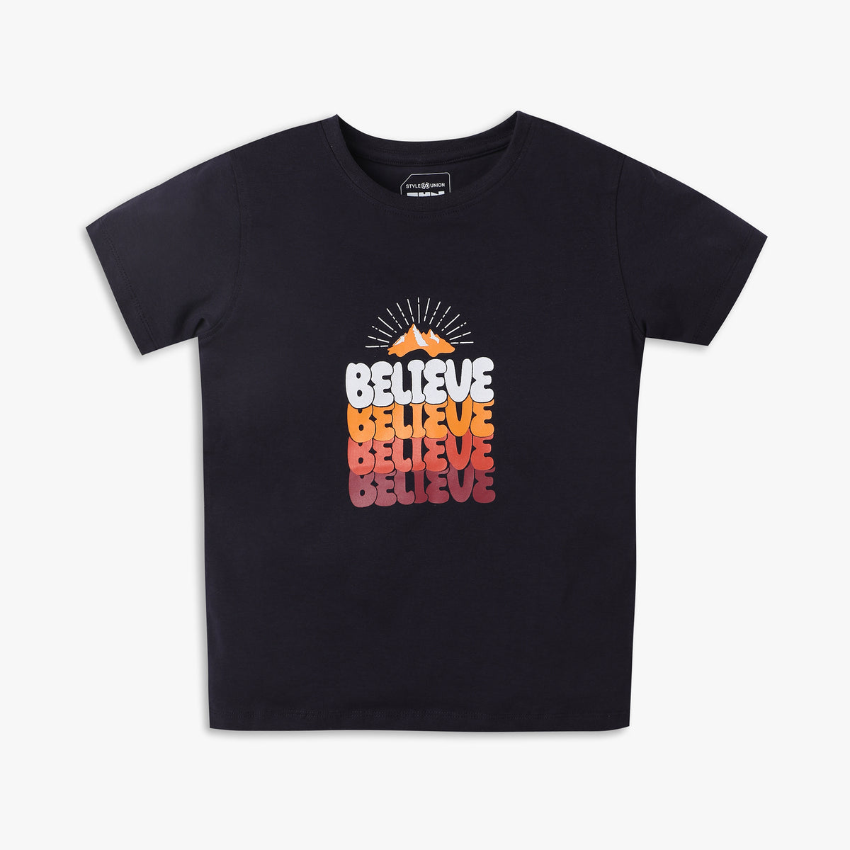 Boy's Regular Fit Graphic T-Shirt