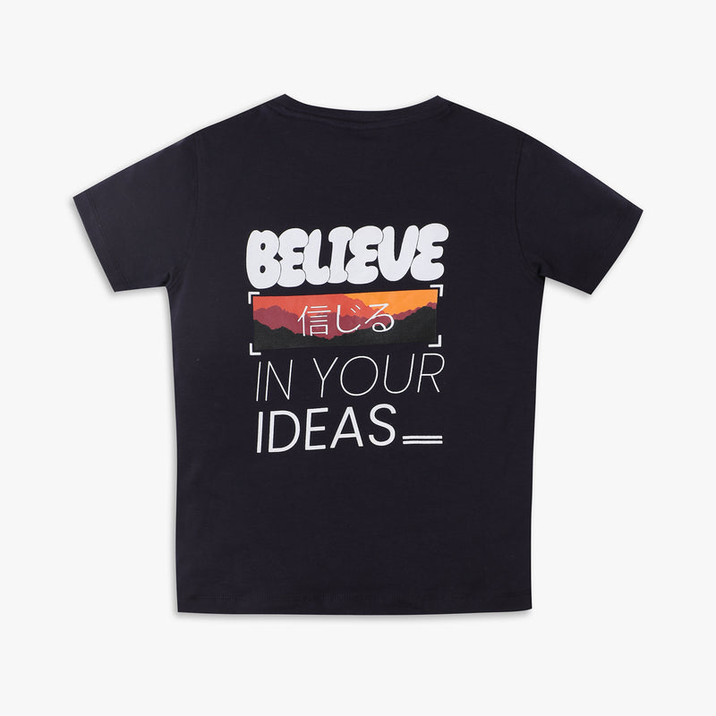 Boy's Regular Fit Graphic T-Shirt