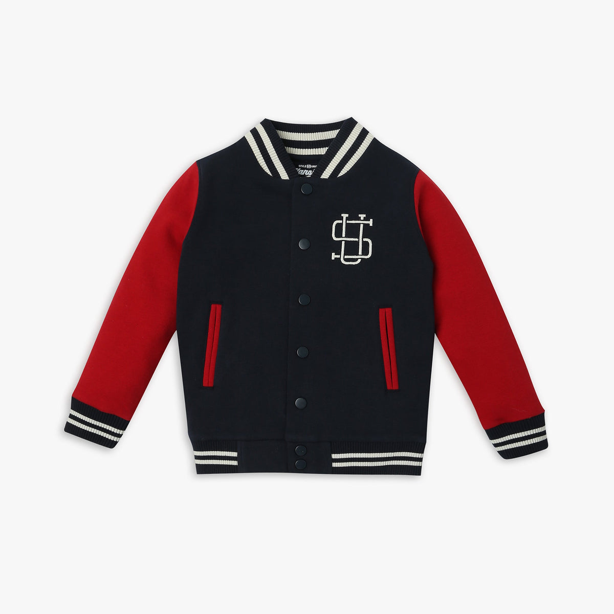 Boy's Regular Fit Graphic Jacket