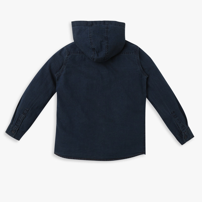 Boys Regular Fit Solid Shirt