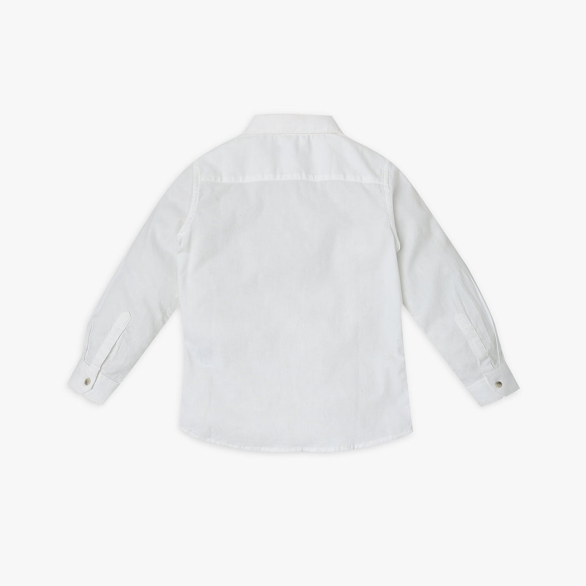 Boy's Regular Fit Solid Shirt