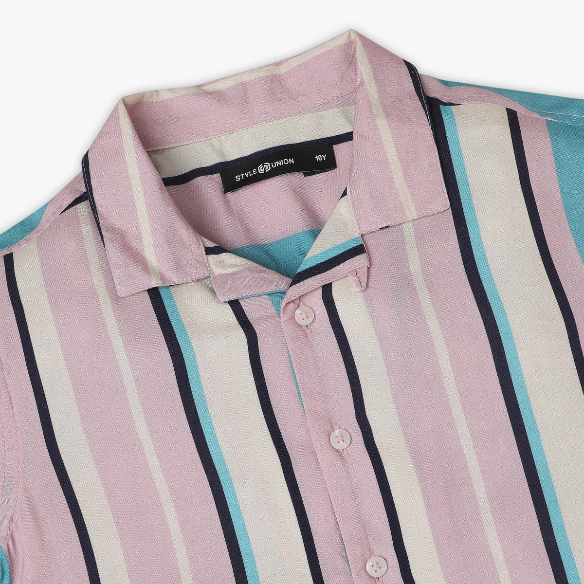 Boys Regular Fit Striped Shirt