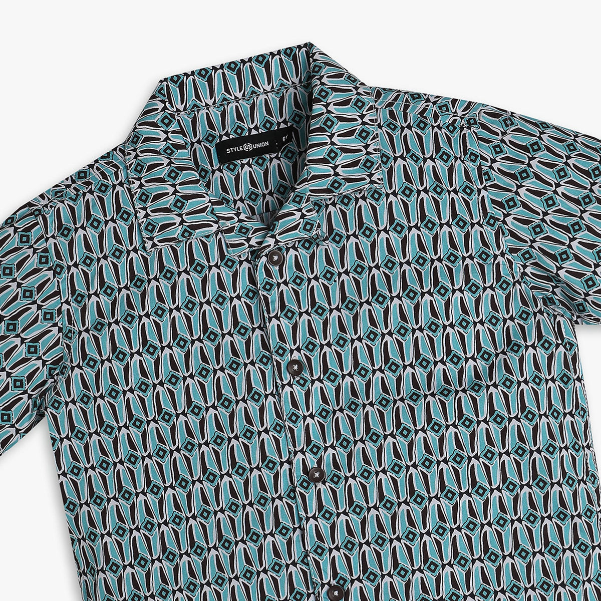 Boys Regular Fit Printed Shirt