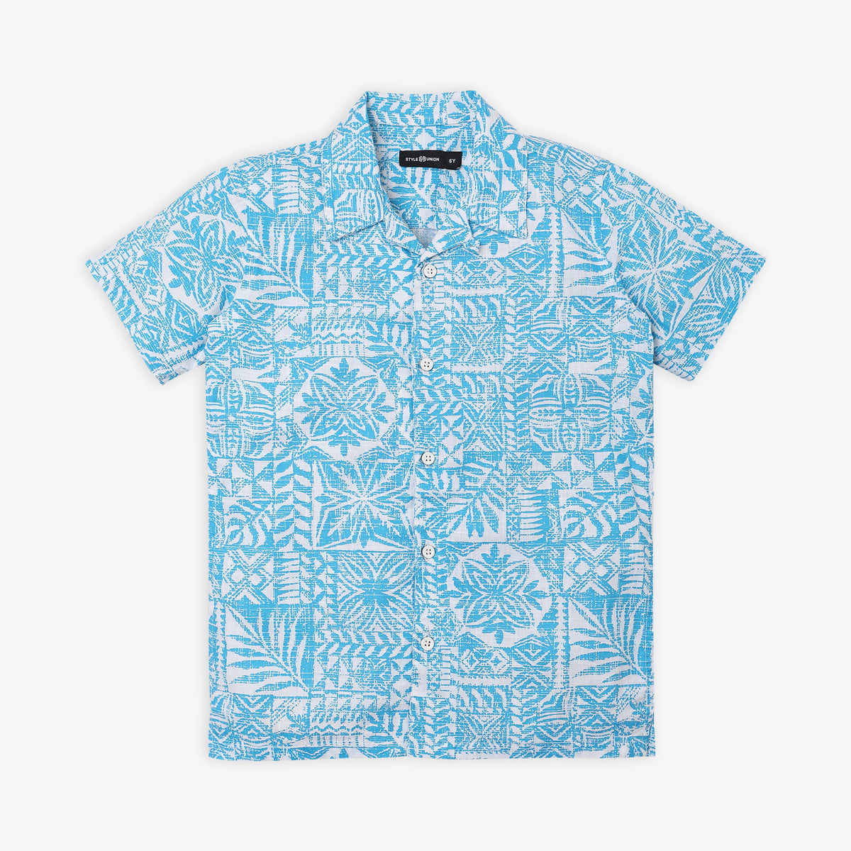 Boys Regular Fit Printed Shirt