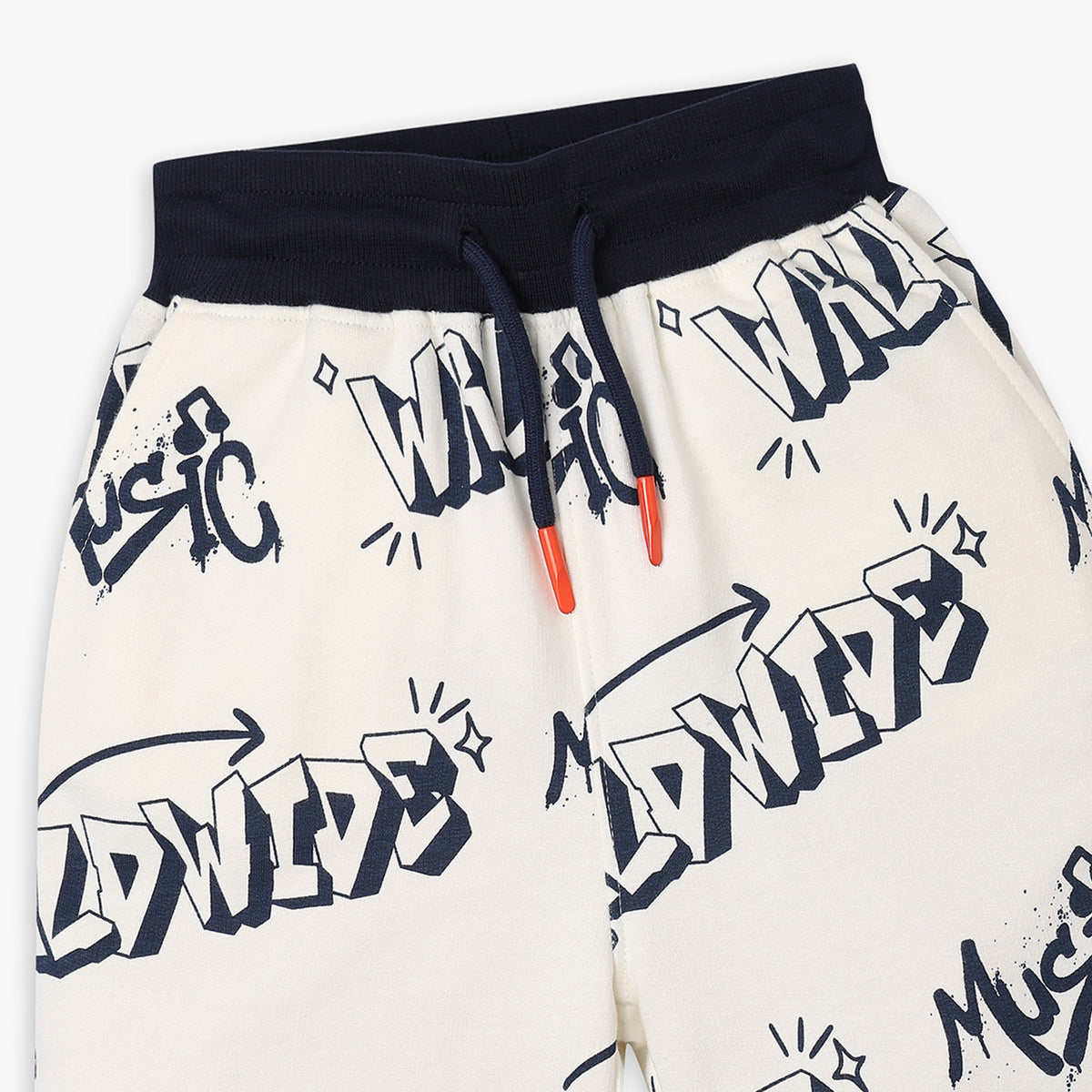 Boys Regular Fit Printed Mid Rise Shorts