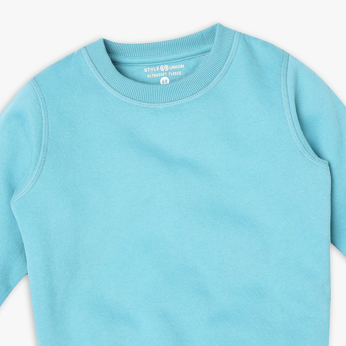 Boy's Regular Fit Solid Sweat Tees