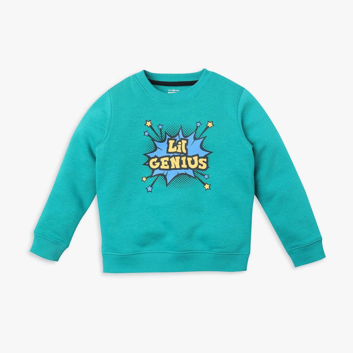 Boys Regular Fit Printed Sweat Tees