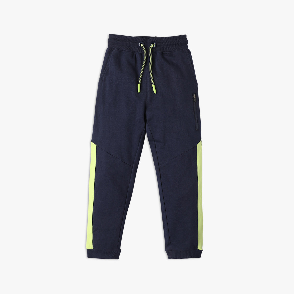 Boys Regular Fit Solid Mid Rise Joggers