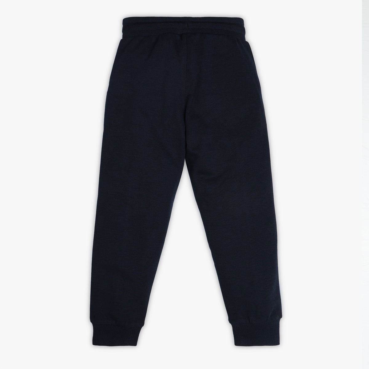 Boys Regular Fit Solid Mid Rise Trackpants