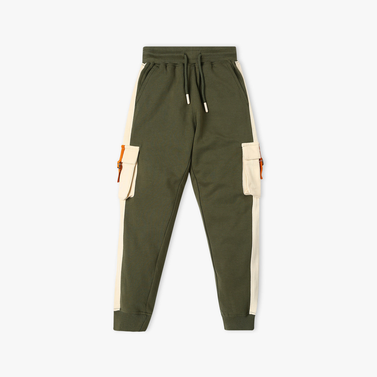 Regular Fit Solid Mid Rise Joggers