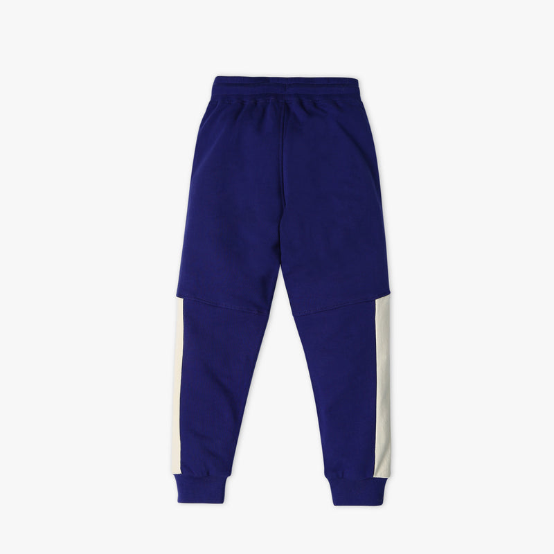 Boy's Regular Fit Solid Mid Rise Trackpants