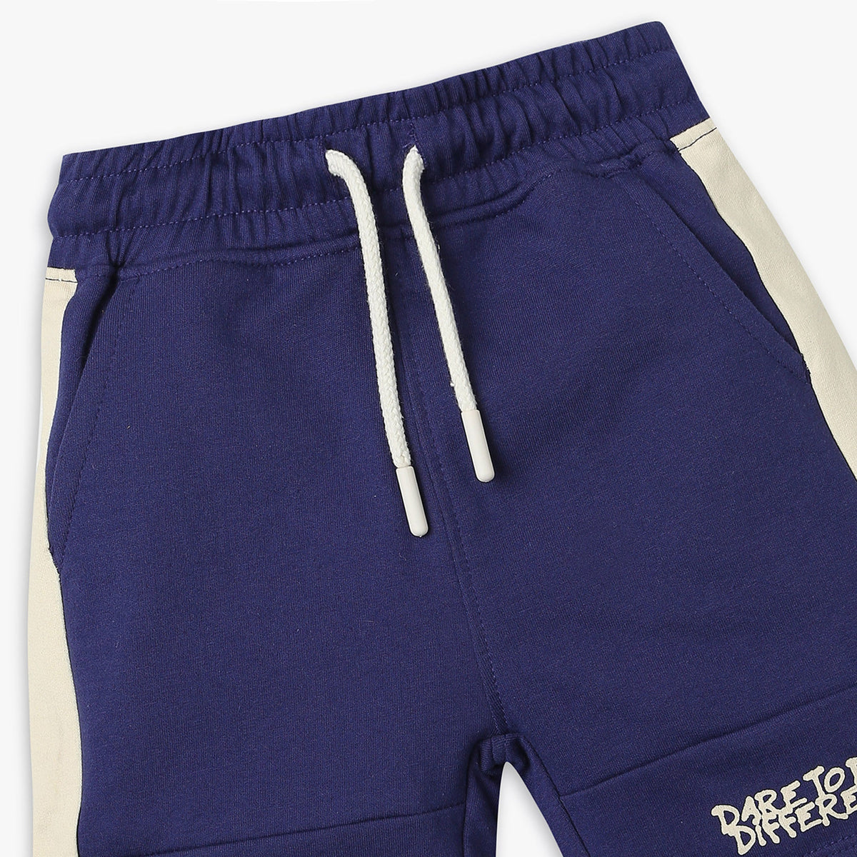 Boy's Regular Fit Solid Mid Rise Shorts