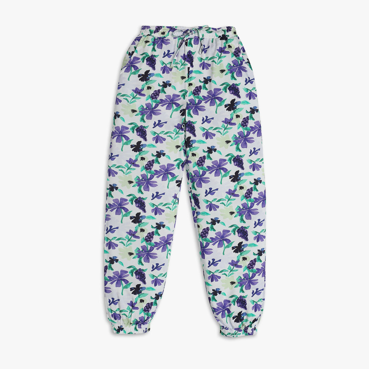 Girls Regular Fit Printed Mid Rise Joggers