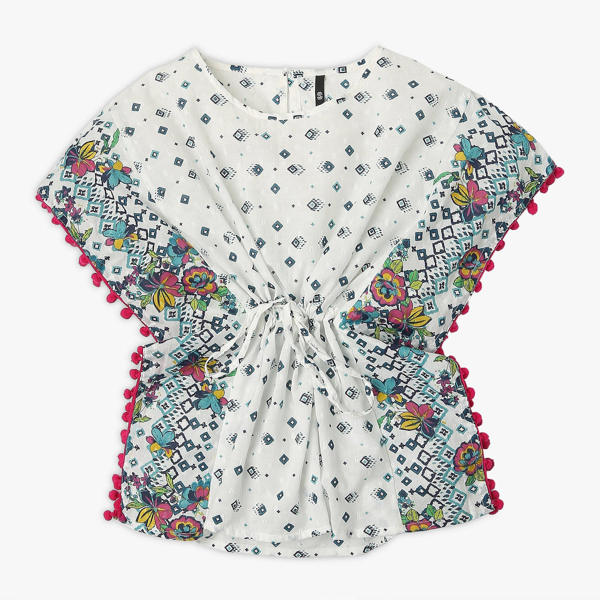 Girl's Regular Fit Printed Top