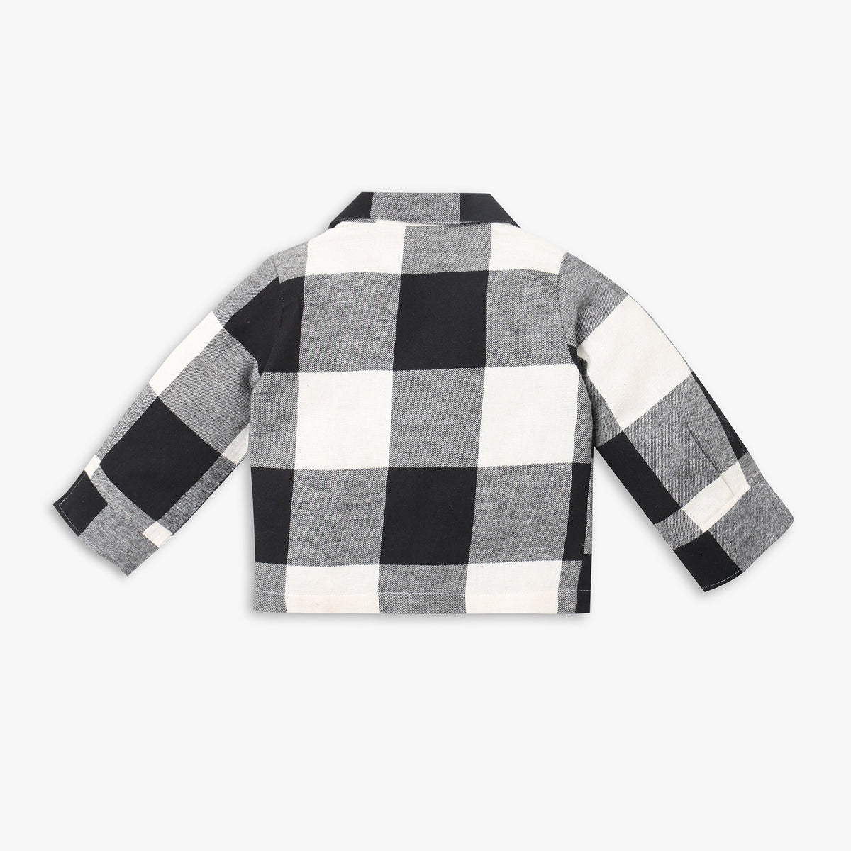 Girls Regular Fit Checkered Top