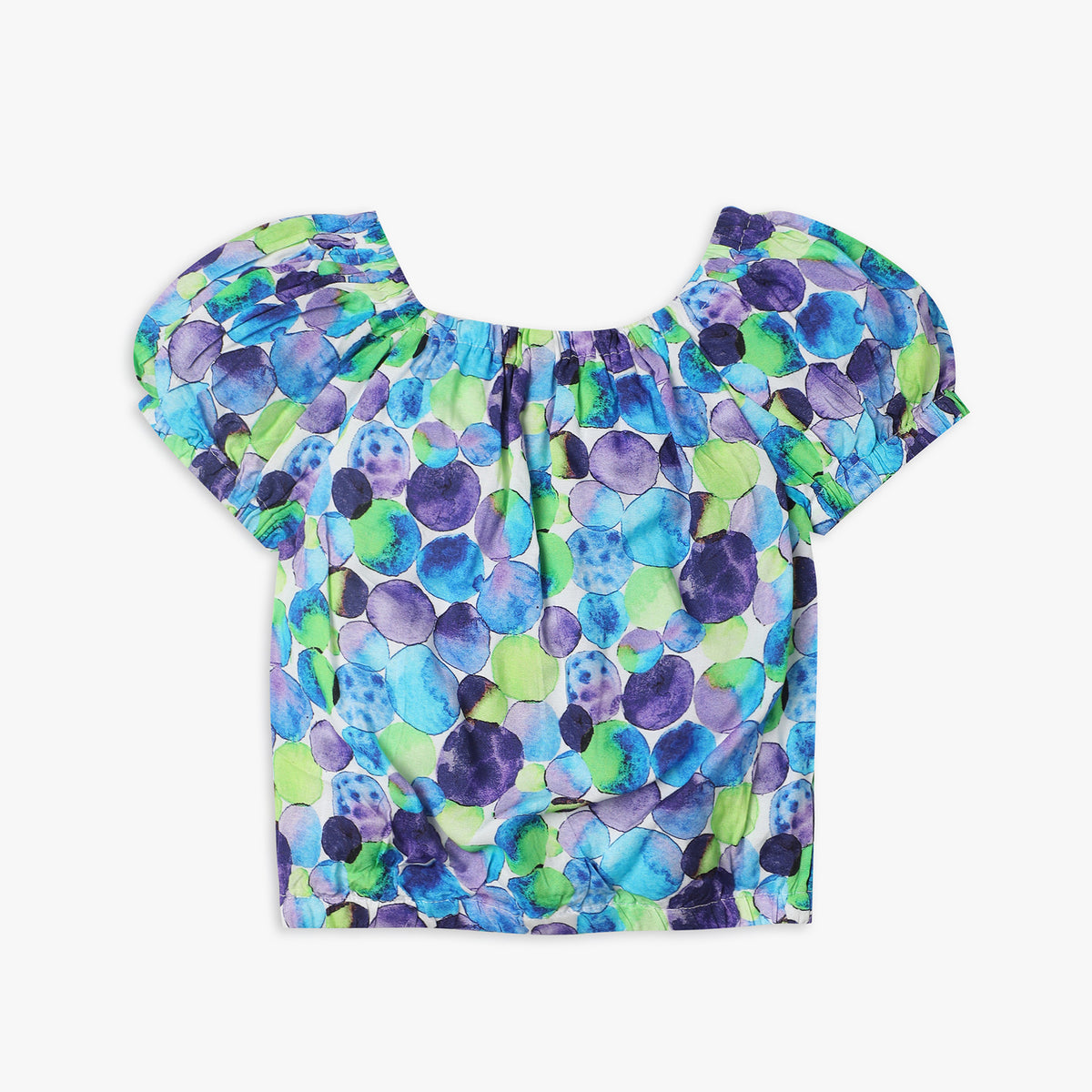 Girl's Regular Fit Printed Top