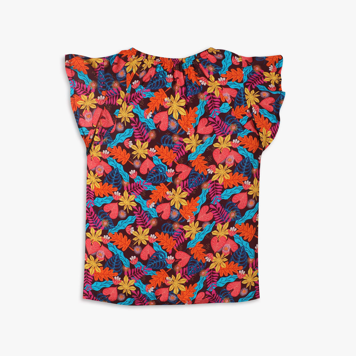 Girl's Regular Fit Printed Top