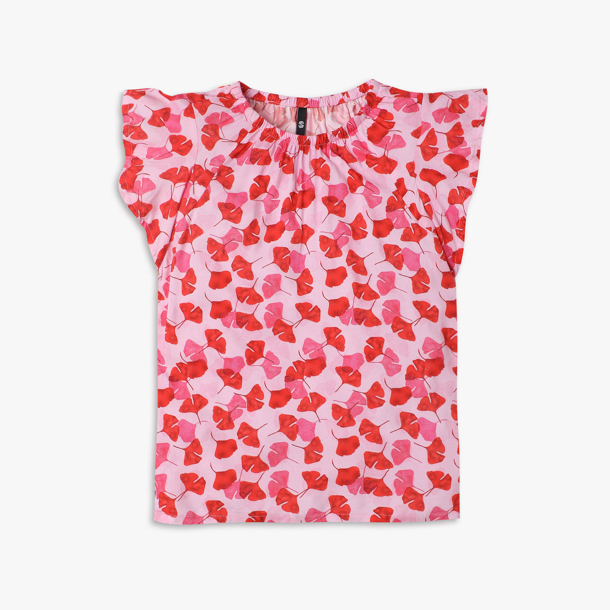 Girl's Regular Fit Printed Top