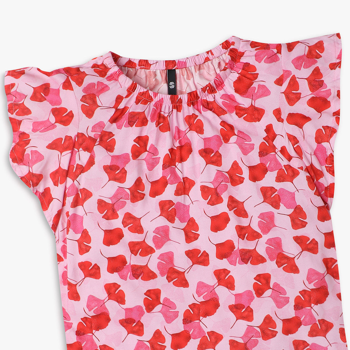 Girl's Regular Fit Printed Top