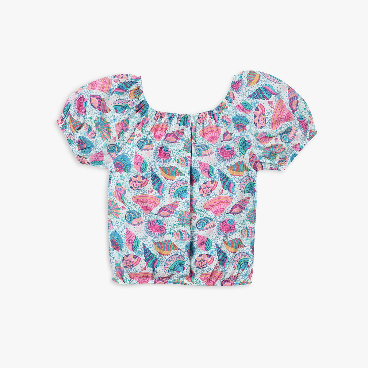 Girls Regular Fit Printed Core Top