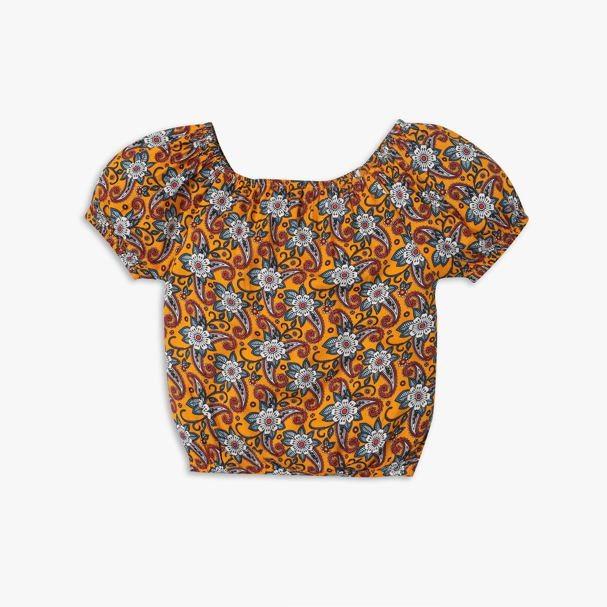 Girls Regular Fit Printed Core Top