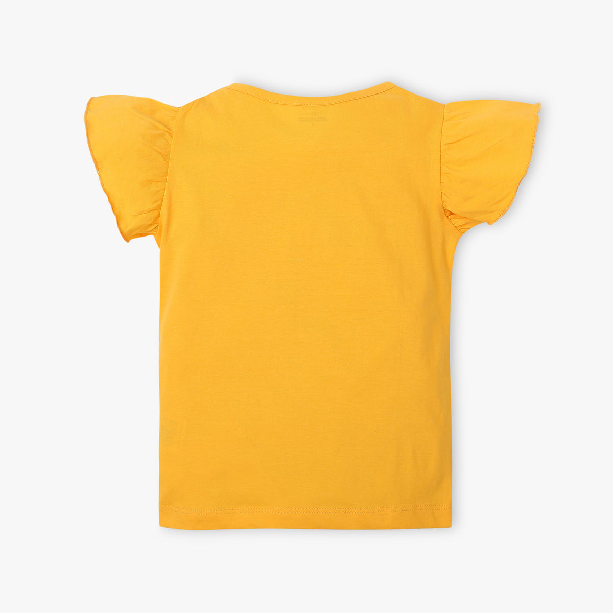 Girl's Regular Fit Solid T-Shirt