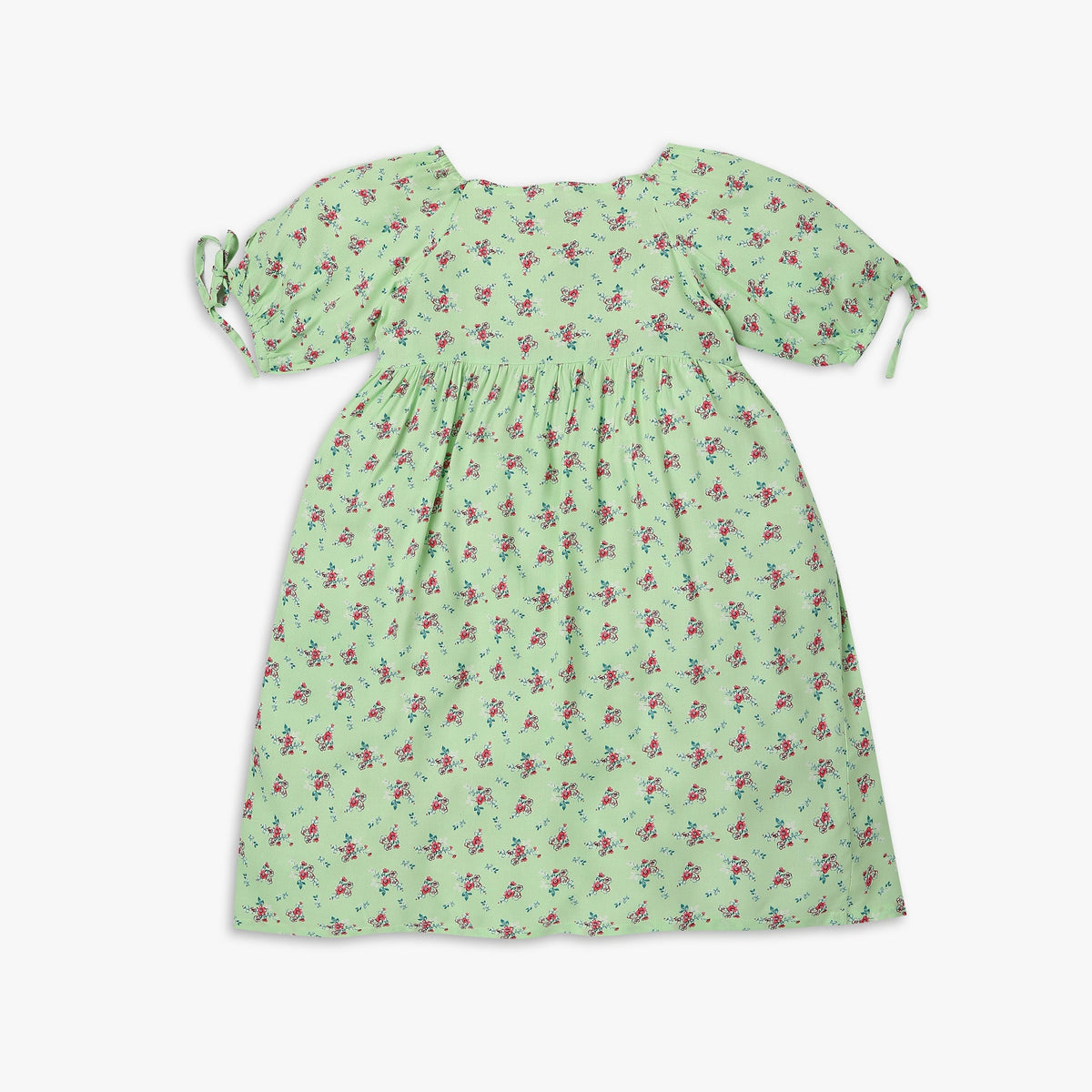 Girl's Regular Fit Printed Frock