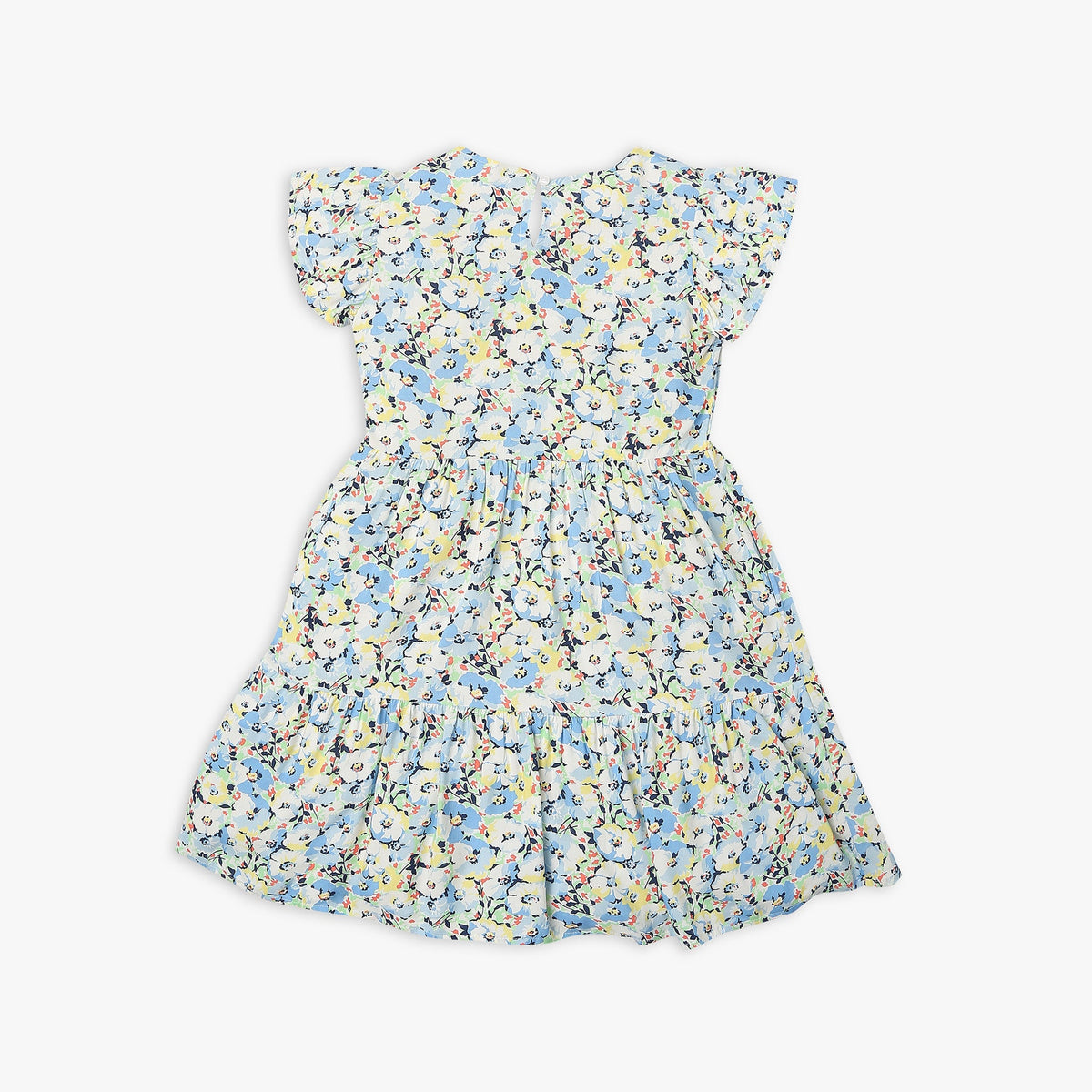 Girl's Regular Fit Printed Frock