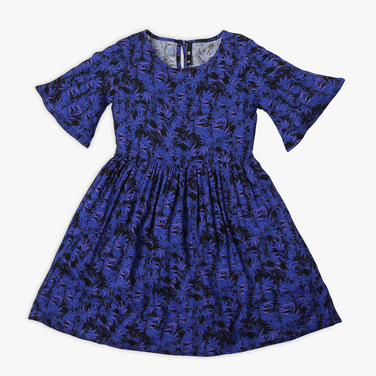 Girl's Regular Fit Printed Frock