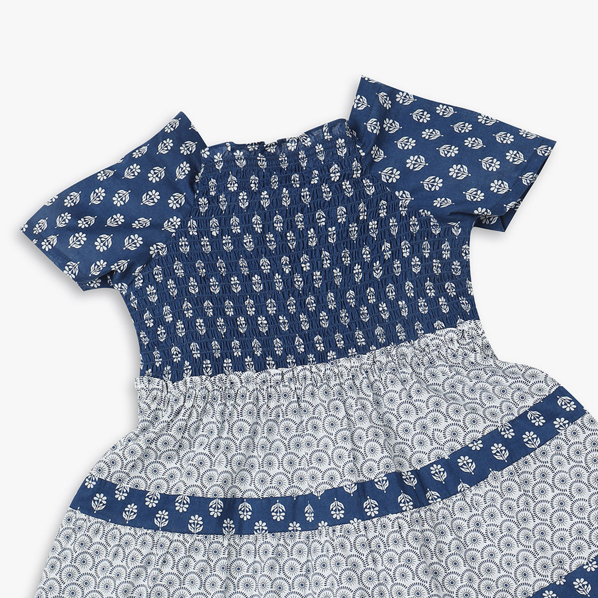 Girls Regular Fit Printed Frock