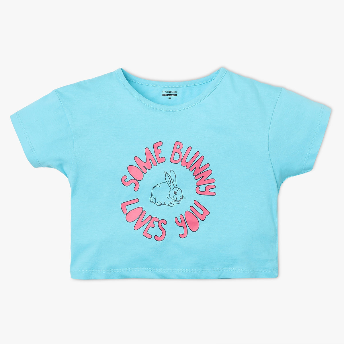 Girl's Regular Fit Printed T-Shirt