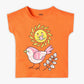 Girl's Regular Fit Graphic T-Shirt
