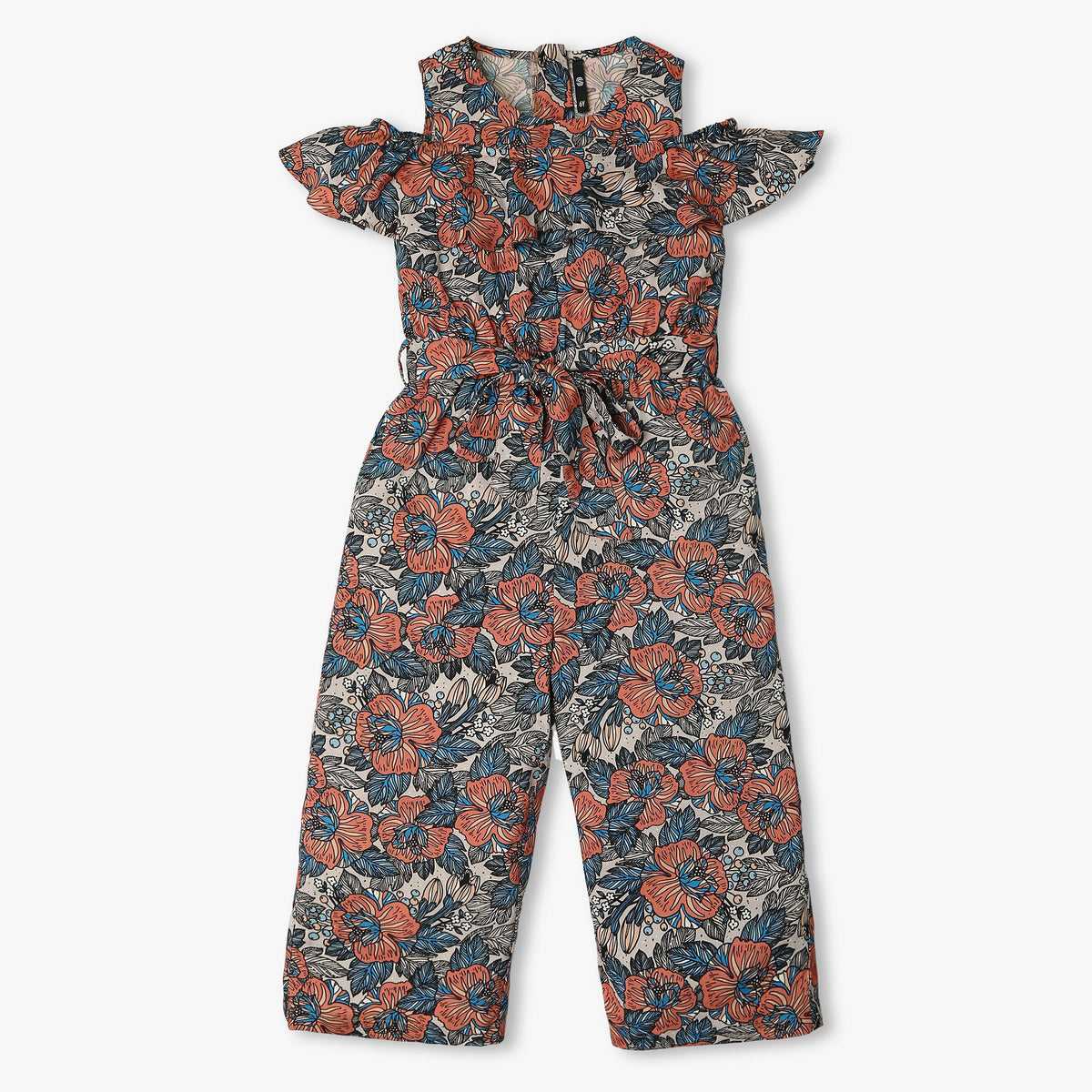 Regular Fit Printed Jumpsuit