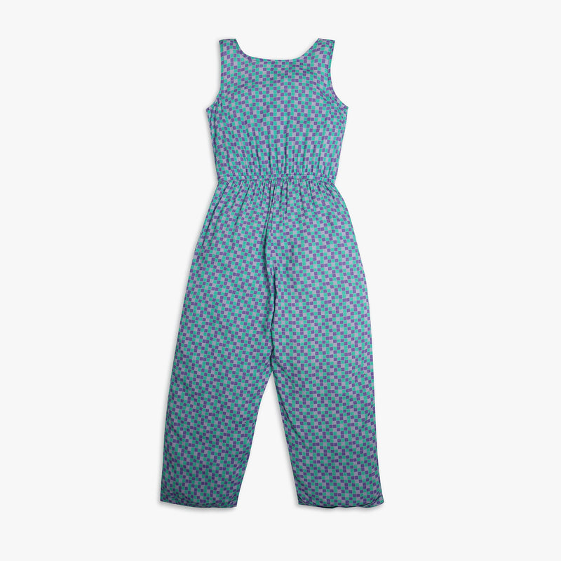 Girls Regular Fit Printed Jumpsuits