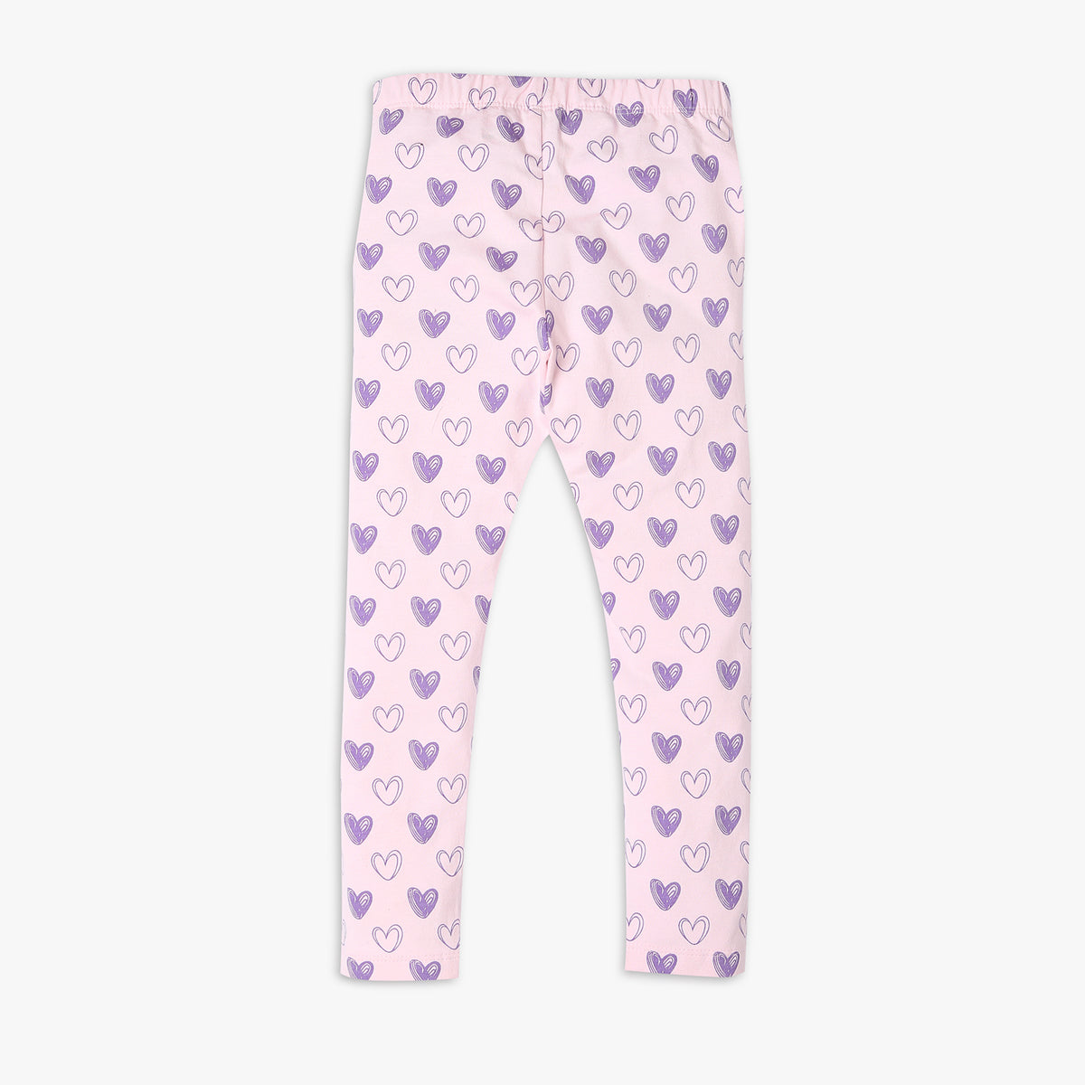 Girl's Skinny Fit Printed Mid Rise Legging