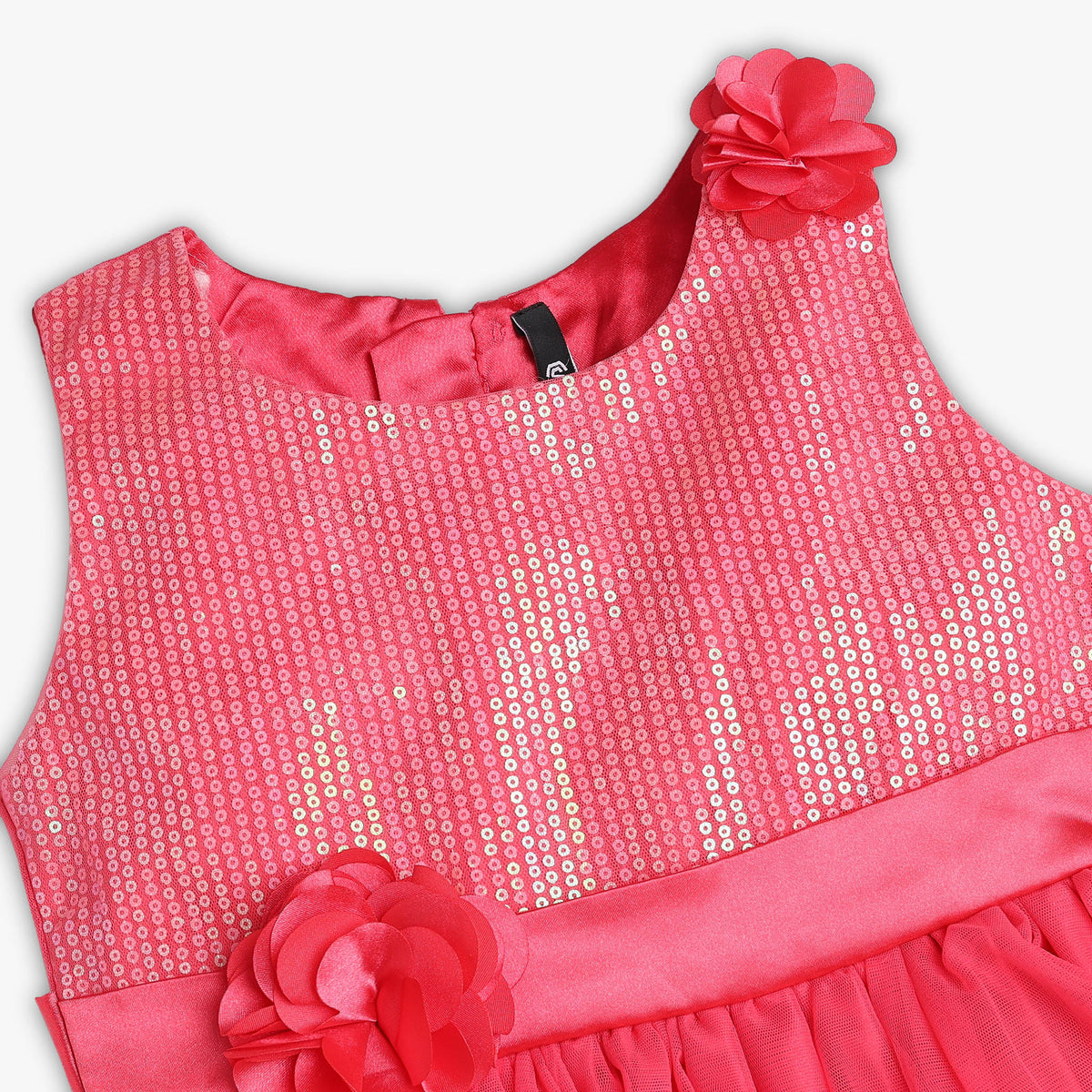 Girls Regular Fit Embellished Frock