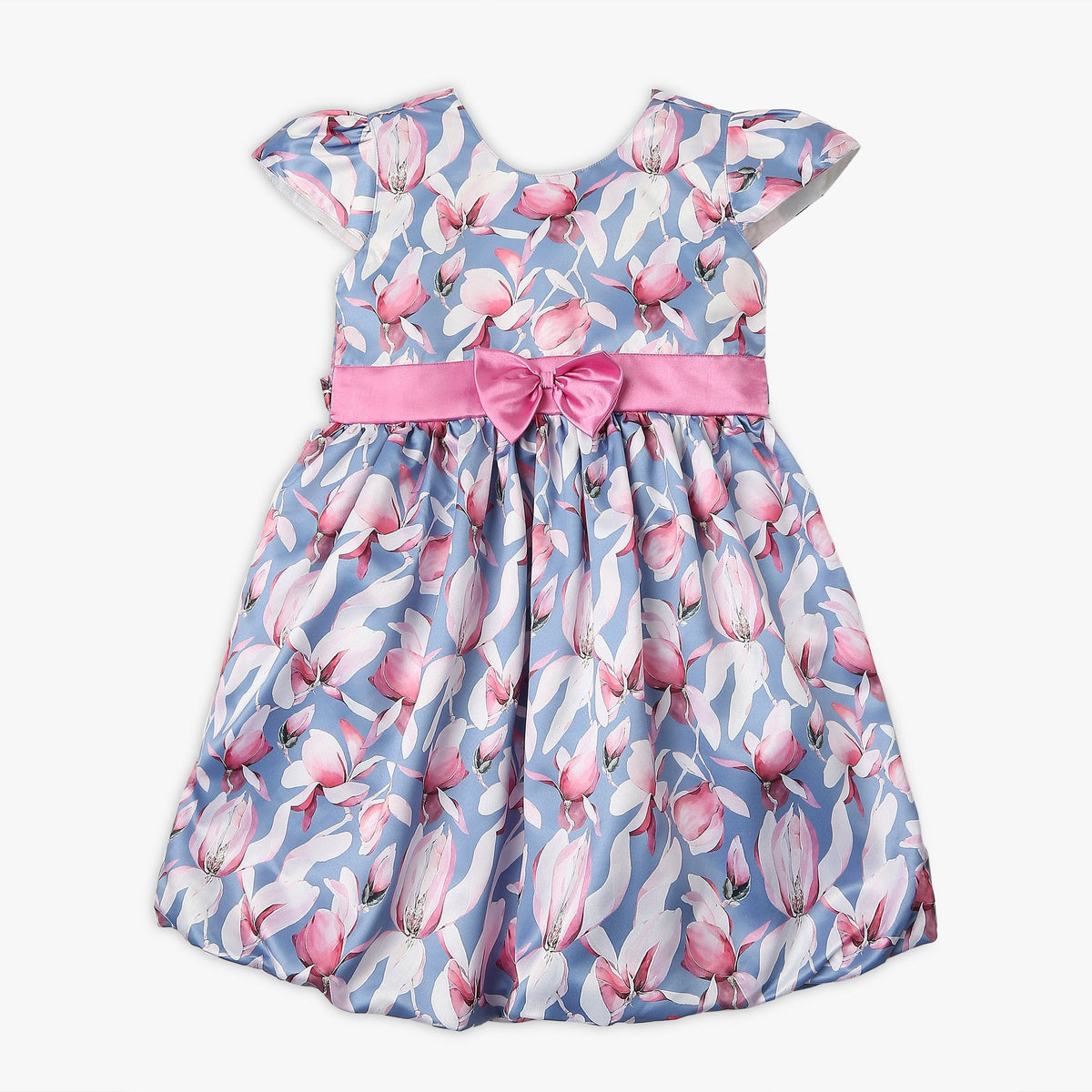 Girl's Regular Fit Printed Frock