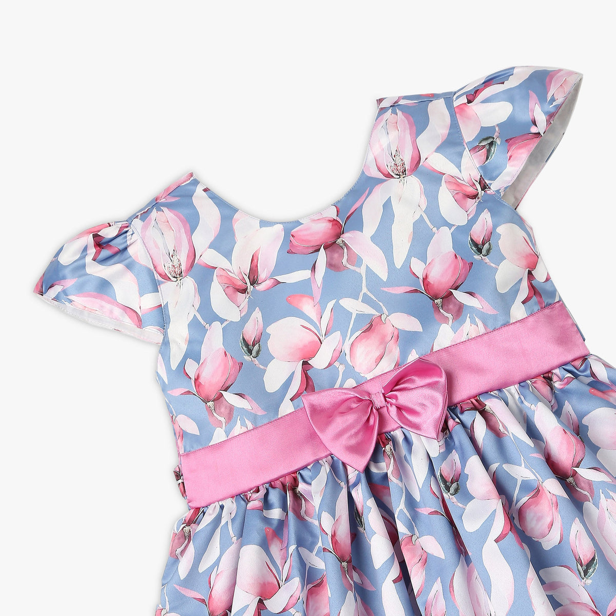 Girl's Regular Fit Printed Frock