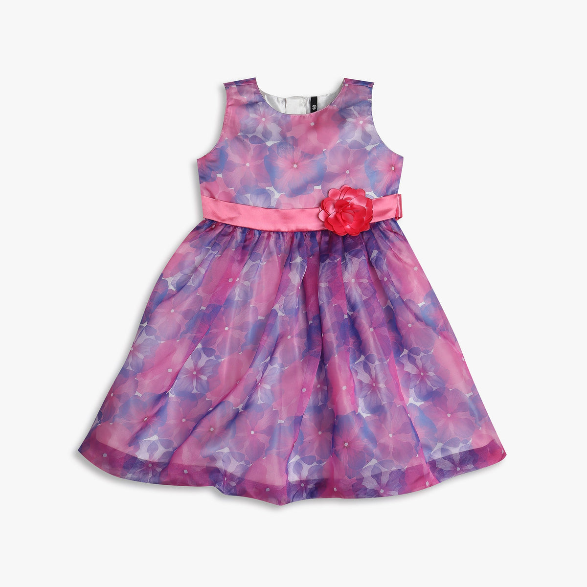 Girls Regular Fit Printed Frock