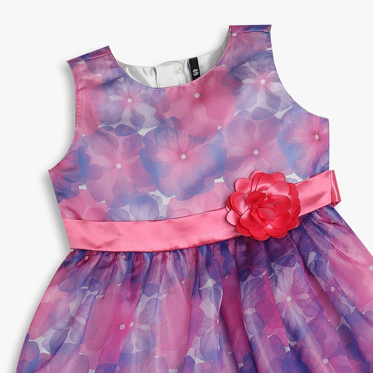 Girls Regular Fit Printed Frock